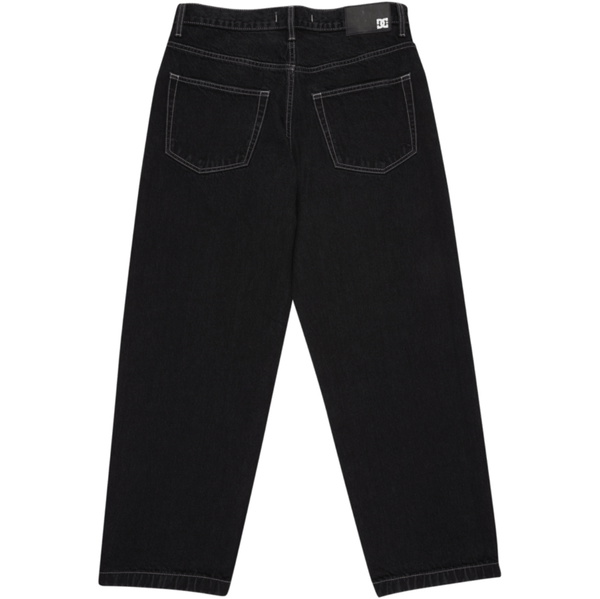 2026 DC Shoes Mens Baggy Denim Jeans EDYDP03435 - Black Tint
